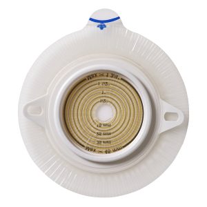 COLOPLAST Assura® Flat Ostomy Barrier, Trim to Fit 10 – 45 mm Stomas, Red Color Match 2832