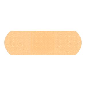 DUKAL American White Cross First Aid Adhesive Strip, nonstick Pad, Micro Perforations 1290033