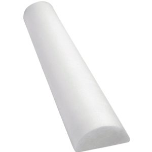 FABRICATION ENTERPRISES CanDo® Full Skin Half-Round Foam Roller, 6 x 36 Inch 30-2340
