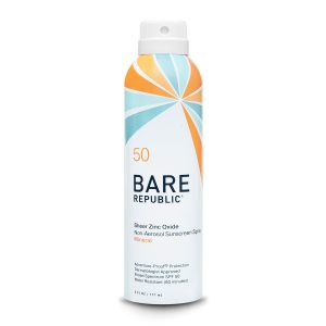 COOLA LLC Bare Republic® Sheer Zinc Oxide Nonaerosol Sunscreen Spray SPF 50 BR10153