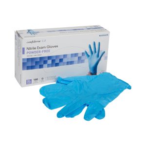 MCKESSON BRAND McKesson Confiderm® 3.8 Nitrile Exam Glove, Extra Large, Blue 14-690