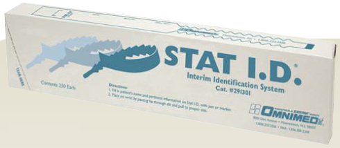 OMNIMED Stat I.D.® Identification Band, 1 x 11 Inch 291301
