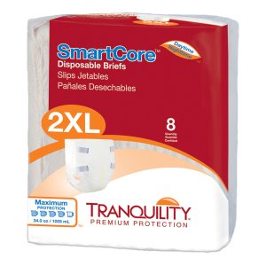 PRINCIPLE BUSINESS ENTERPRISES Tranquility SmartCore™ Maximum Protection Incontinence Brief, Extra Extra Large 2315