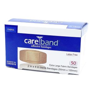 ASO LLC Careband™ Tan Adhesive Strip, 2 x 4 Inch CBD4016-012-00