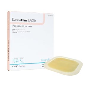 SION BRANDS LLC DermaFilm® Hydrocolloid Dressing, 4 x 4 Inch 00219E