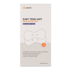 ACUTENS INC sensiv Easy TENS Unit Pain Reliever Replacement Pads SENTENSLP