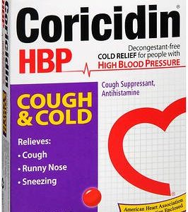 BAYER Coricidin HBP Cough & Cold Tablets 04110081138