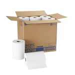 GEORGIA-PACIFIC CONSUMER PRODUCTS LP Pacific Blue Basic™ White Paper Towel, 7-7/8 Inch x 350 Foot, 12 Rolls per Case 28706