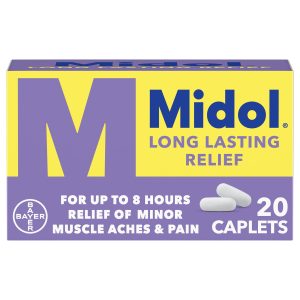 BAYER Midol Long Lasting Relief Caplets 31284357122