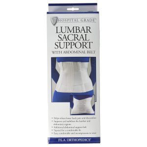BSN MEDICAL FLA Orthopedics Lumbar Sacral Support with Abdominal Belt, 3X-Large 31-2083LSTD