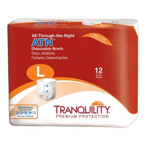 PRINCIPLE BUSINESS ENTERPRISES Tranquility® ATN Incontinence Brief, Large 2186
