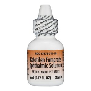 Akorn Ketotifen Fumarate Allergy Eye Relief, 5 mL 17478071710