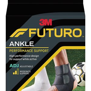 3M COMPANY 3M™ Futuro™ Ankle Support, Left or Right Foot, Black, Adult 48635ENR