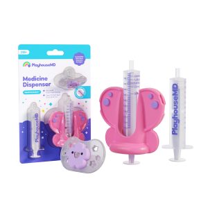 PLAYHOUSE MD Medicine Buddy™ Butterfly Medication Dispenser for Infants, Babies & Toddlers 1012