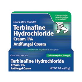 TARO Terbinafine Hydrochloride Antifungal Cream, 0.5-Ounce Tube 51672208001