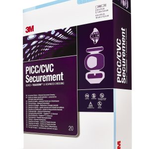 SOLVENTUM CORPORATION 3M™ PICC/CVC Securement Device + Tegaderm™ IV Dressing, 6-1/8 x 4 Inch 1839-2100