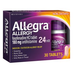 CHATTEM Allegra® Fexofenadine HCl Allergy Relief 41167412003