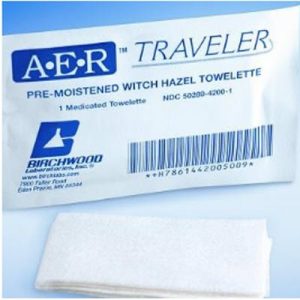 BIRCHWOOD LABORATORIES A·E·R™ Traveler Hemorrhoid Relief 14-4200-50
