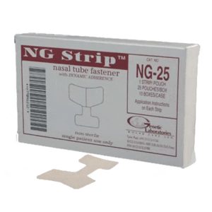 GENTELL NG Strip™ Securement Device for use with Nasogastric and Nasal Feeding Tubes NG25