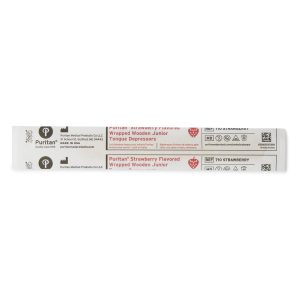 PURITAN MEDICAL PRODUCTS Puritan® Tongue Depressor, Strawberry Flavor, 5.5 inches long 710 STRAWBERRY