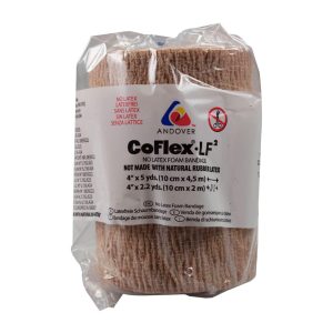 ANDOVER HEALTHCARE INC CoFlex®·LF2 Self-adherent Closure Cohesive Bandage, 4 Inch x 5 Yard 9400TN-018