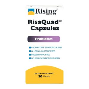 RISING PHARMACEUTICALS RisaQuad™ Probiotic Dietary Supplement 64980014703