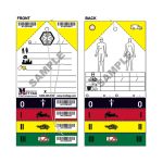METTAG PRODUCTS INC Mettag® Triage Tag, 4 x 8-1/4 Inch MT-137