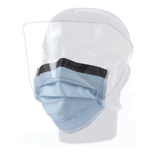 ASPEN SURGICAL PRODUCTS Precept® Fluidgard® Level 3 Surgical Mask with Anti-Fog/Glare Eye Shield 15331