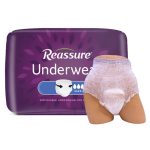 ATTENDS HEALTHCARE PRODUCTS Reassure® Maximum Absorbent Underwear, Women, Medium – Heavy Absorbency, Medium REW-0025