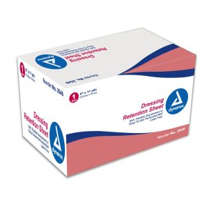 dynarex® Dressing Retention Sheet, 6 Inch x 11 Yard Perforated Roll, White 3546