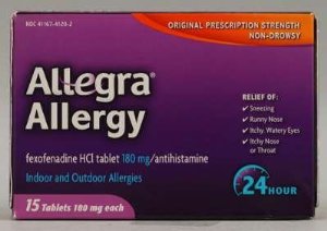 CHATTEM Allegra Allergy 24 Hr Tablets 41167412002