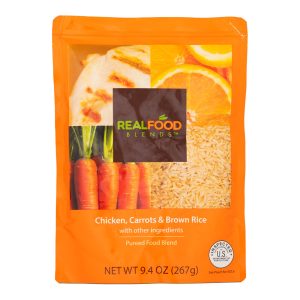 NUTRITIONALS MEDICINALS Real Food Blends™ Orange Chicken, Carrots & Brown Rice Puree for Tube Feeding 176988