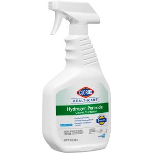 THE CLOROX COMPANY Clorox Healthcare® Hydrogen Peroxide Cleaner Disinfectant, Spray Bottle, 32 oz. 30828