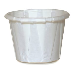 MCKESSON BRAND McKesson White Paper Soufflé Cup, 0.75-ounce Capacity 16-075-2050