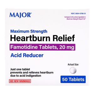 MAJOR PHARMACEUTICALS Major® Famotidine Antacid, Maximum Strength 00904578051