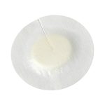 MEDLINE Optifoam® Adhesive with Border Foam Dressing, 4-Inch Diameter Fenestrated Round MSC1104