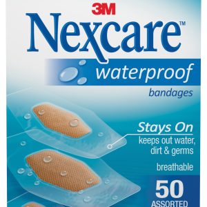 3M COMPANY Nexcare™ Waterproof Clear / Tan Adhesive Strip, Assorted Sizes 432-50-3