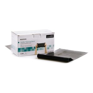 MCKESSON BRAND McKesson Exercise Resistance Band, Black, 5" x 6 Yard, Extra-Heavy Resistance 169-5215