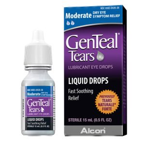 ALCON GenTeal® Tears Lubricant Eye Drops Moderate 00065042636