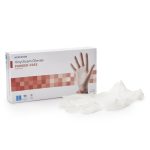 MCKESSON BRAND McKesson Confiderm® Vinyl Exam Glove, Large, Clear 14-168