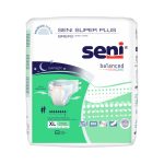 TZMO USA INC Seni® Super Plus Overnight Heavy Absorbency Incontinence Brief, Extra Large S-XL08-BP1