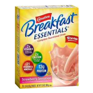NESTLE CLINICAL NUTRITIONAL Carnation Breakfast Essentials® Strawberry Nutritional Drink 00050000486502