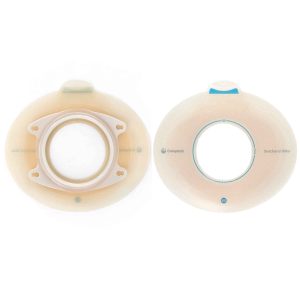 COLOPLAST SenSura® Mio Click Ostomy Barrier, 50 mm Stoma Opening, Blue Color Match 10525