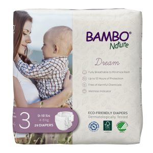 ABENA NORTH AMERICA Bambo® Nature Diaper, Size 3 1000016925