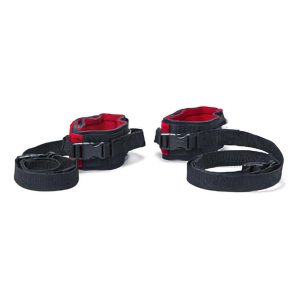 TIDI PRODUCTS Posey® Twice-As-Tough® Cuff Restraint, One Size Fits Most, Large, Red 2755