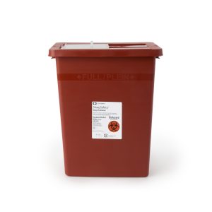 CARDINAL SharpSafety™ Multi-purpose Sharps Container, 8 Gallon, 17.75 x 11 x 15.5 Inch 8980S