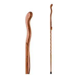 MABIS HEALTHCARE Brazos™ FitnessWalker Handcrafted Walking Stick, 58-Inch, Red 602-3000-1094