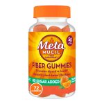 PROCTER & GAMBLE Metamucil Fiber Supplement Gummies Orange Flavor 03700078859