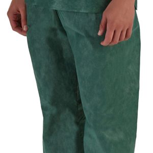 GRAHAM MEDICAL PRODUCTS Disposable Scrub Pants, Dark Green, Medium 62210