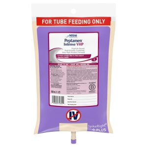NESTLE HEALTHCARE NUTRITION Peptamen® Intense VHP Tube Feeding Peptide-Based Formula, 33.8 oz. UltraPak® Bag 00043900493220